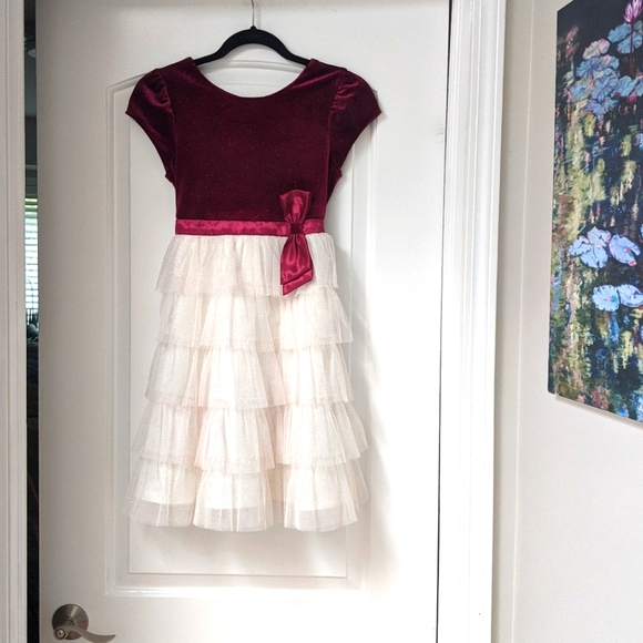 Beautiful Jona Michelle Girls Tulle Dress, Sz 12 - Picture 1 of 16